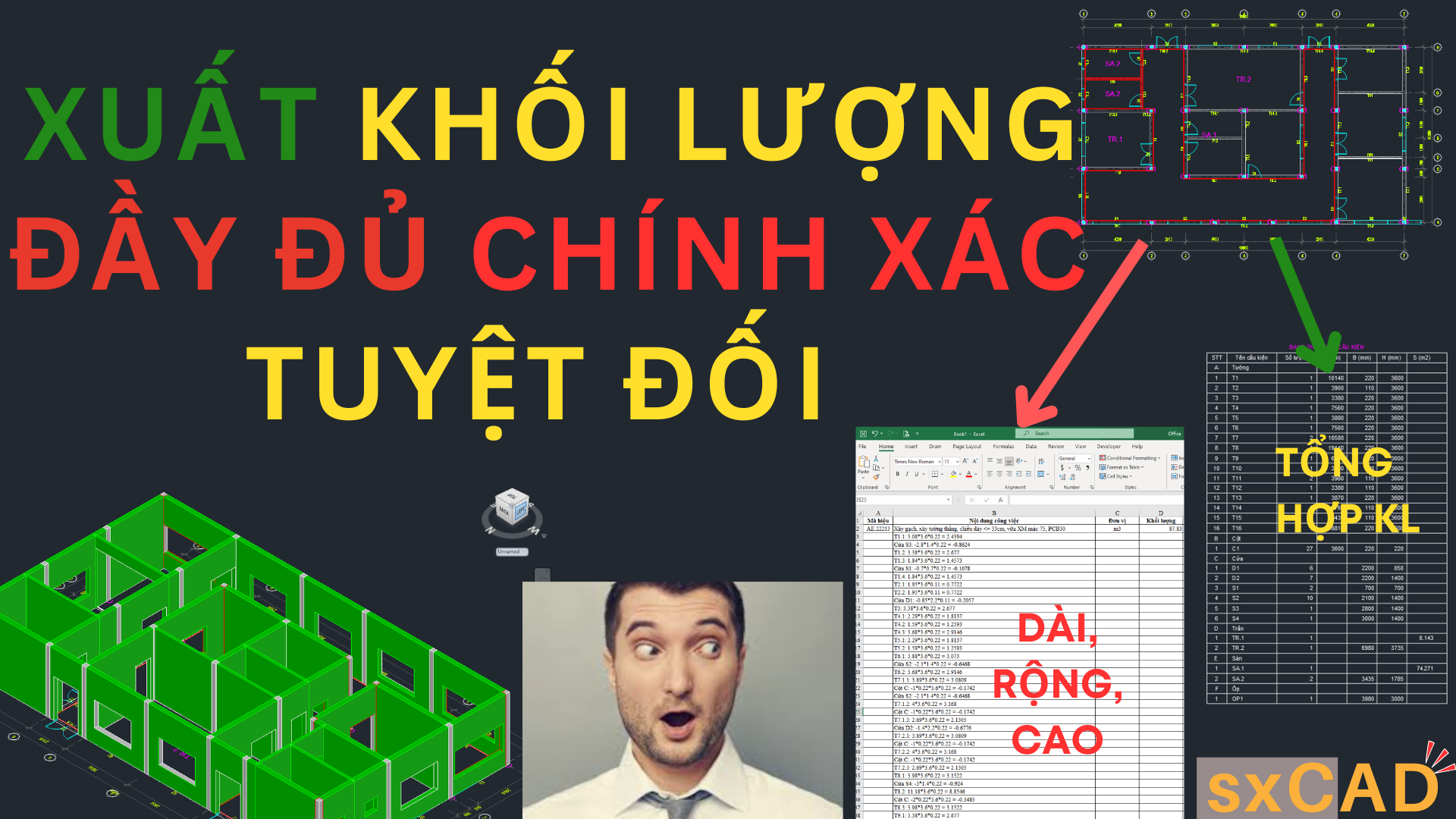 Cập Nhật Chức Năng Bóc Khối Lượng Mới - Chuẩn Xác & Tiện Ích Hơn Bao Giờ Hết!